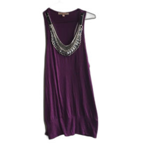 EUC Purple Sparkly Tank Top